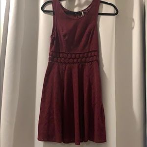 Free People Maroon Dress